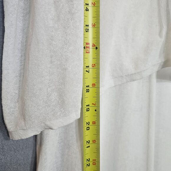 Rag & Bone Noreen Ivory White Sugar Woven Knit Layered Tank Dress Size XS - Picture 5 of 7